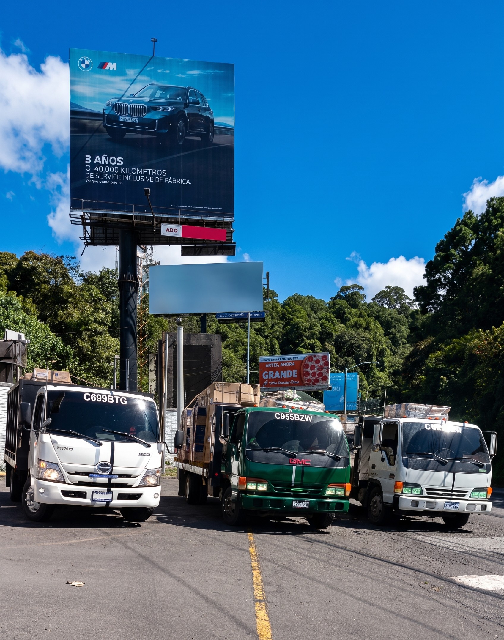 Transportes Garza en ruta